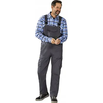 Pracovní obuv Pracovní kalhoty s laclem PLANAM Stretchline r24