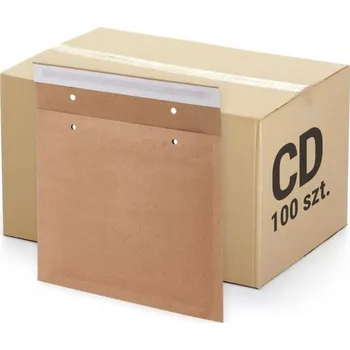 Obálka Obálka na CD bez okénka, hnědá