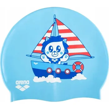 Plavecká čepice Plavecká čepice pro děti Silikonová Arena modrá