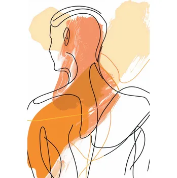 Plakát Plakát Obrys Nemovitosti bez rámu 61 x 91,5 cm