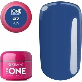Lak na nehty Silcare Base One Color Light Blue 26 5 g gel na nehty