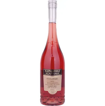 Maurus - 2023, polosuché, pozdní sběr, rosé (Rajhradské klášterní vinné sklepy)