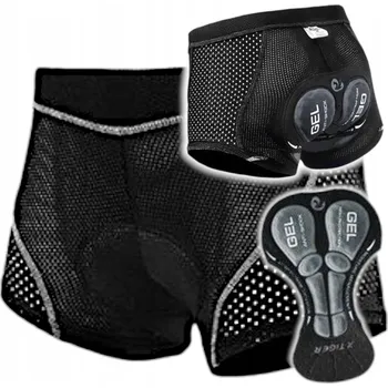 Pánské kraťasy Cyklistické Kraťasy X-Tiger 3XL černé