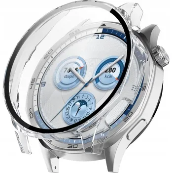 Pouzdro na mobilní telefon Ochranné Pouzdro + vestavěné Sklo / 2 v 1 pro Huawei Watch GT 5 46 mm