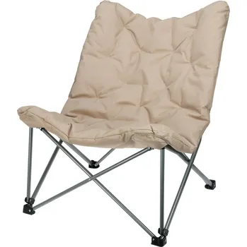 Redcliffs Kempingová židle Butterfly, 83 x 74 x 91 cm, béžová