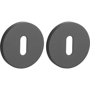 Dveřní kování Interiérová klika APRILE Štít kulatý, Štít s otvorem pro klíč