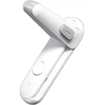 Dětský bezpečnostní prvek APT Bezpečnostní zábrana na kliku proti otevření dveří bílá