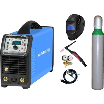 Svářečka Kühtreiber MAKin 200 P HF AC/DC + zem + TIG hořák 4m U/D + kukla + ventil + lahev