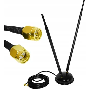 Televizní anténa DUÁLNÍ LTE HSPA+ ANTÉNA 13dBi pro Huawei ZTE E5373 E3372