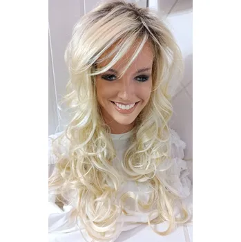 Paruka Paruka dlouhé syntetické blond vlasy Mona