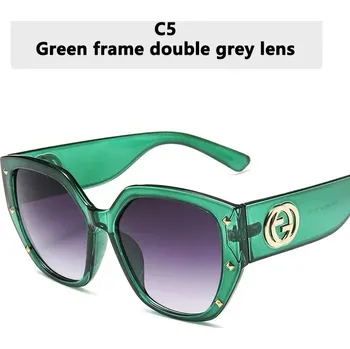 Retro dámské sluneční brýle ve vintage stylu - C5