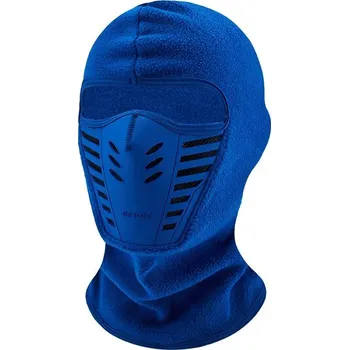 Kukla Balaclava | kukla s šátkem na lyže, na kolo více barev - Modrá