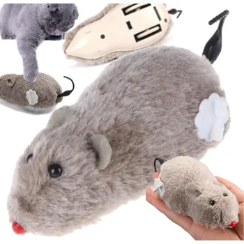 Hračka pro kočku Myš pro kočky Nobleza chodící natahovací myš pro kočky, koťata, velká