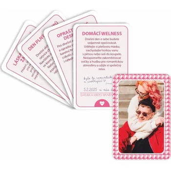 Gravírování Valentýnské karty s nápady na rande