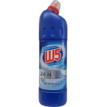 Univerzální čisticí prostředek W5 čisticí gel na toalety 1l