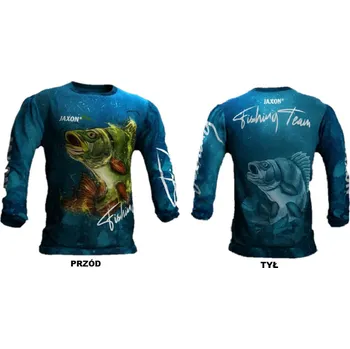 Pánské tričko TRIČKO JAXON DLOUHÝ RUKÁV MODRÉ OKOUN VEL. XXL