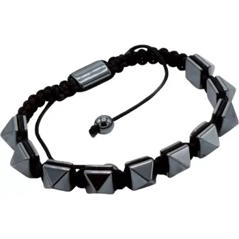Náramek MAGNETICKÝ náramek Shamballa PYRAMIDY
