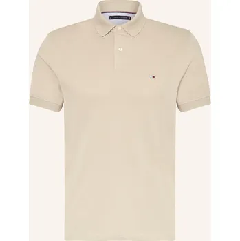 Pánská košile Tommy Hilfiger Pánská Polokošile Z Piké Regular Fit, béžová, M