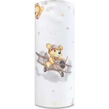 látková plena Ega Kids TETRA plena - medvídek pilot