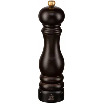 Kuchyňský mlýnek Peugeot PARIS mlynek na pepr bukove drevo cokolada 22 cm