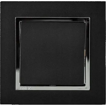 vypínač MAGIC chrom vypínač schodišťový ČERNÝ