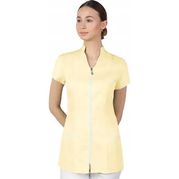 Dámské sako 38 DÁMSKÝ ZDRAVOTNICKÝ BLEJZR halenka na zip KOSMETICKÝ PLÁŠŤ 308