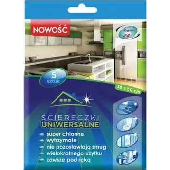 Utěrka Utěrka z viskózy ADDED v balení 5 ks modrá