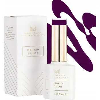 Lak na nehty TMAVĚ FIALOVÝ HYBRIDNÍ LAK NA NEHTY | 807 ROYAL PLUM | HYBRID COLOR | UV