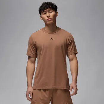 Pánské tričko Nike Jordan DF SPRT SS TOP tričko - 0 - hnědá - S