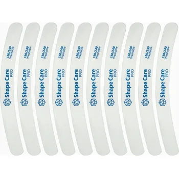 PILNÍK LEŠTIČKA na nehty 180/240 BANÁN 10 Ks