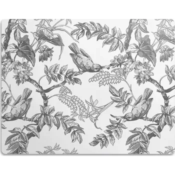 Pelíšek pro psa Voděodolná podložka pro psy a kočky - Vzor ptáci 45x35 cm