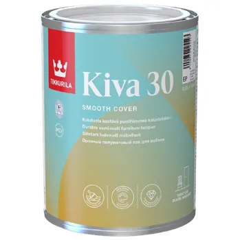 Lak na dřevo Tikkurila Nežloutnoucí nábytkový lak Kiva 30 1 l