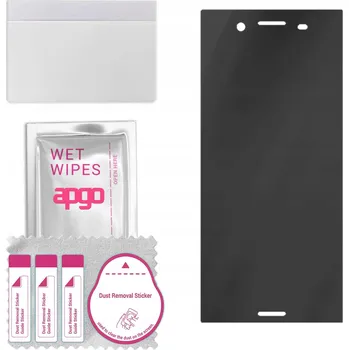 Pouzdro na mobilní telefon Hybridní Sklo s filtrem soukromí pro Sony Xperia XZ Premium, PRIVACY