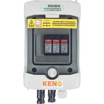 Rozvaděč KENO Rozvodná skříňka KENO SH-1 DC s DC přepěťovou ochranou 1000V typ 2 1x PV string 1x MPPT