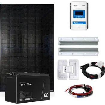 Ecoprodukt Solární ostrovní systém 12V 240Wp 100Ah karavan