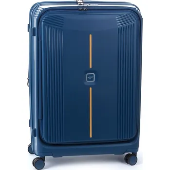 Velký cestovní kufr na kolečkách, polypropylen TSA 90l Airtex 647 tmavě modrá