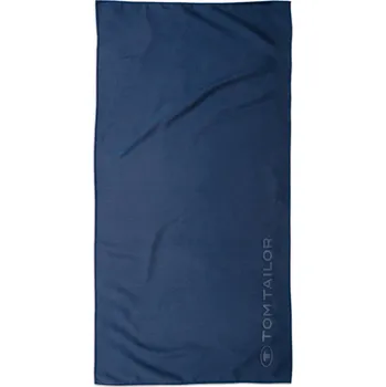 Osuška Tom Tailor Fitness osuška Dark Navy, 70 x 140 cm, modrá