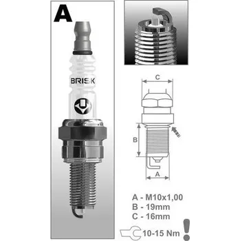 Autoelektrika Zapalovací svíčka BRISK AR10S-9 řada Silver Racing