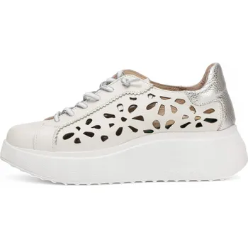 Dámské tenisky DÁMSKÉ TENISKY WONDERS A-3621 BÍLÁ Barva: BÍLÁ, Velikost: 40