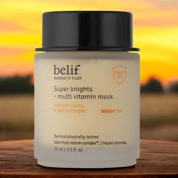 Pleťová maska BELIF - Super Knights Multi Vitamin Sleeping Mask - Vitamínová noční maska - 75 ml