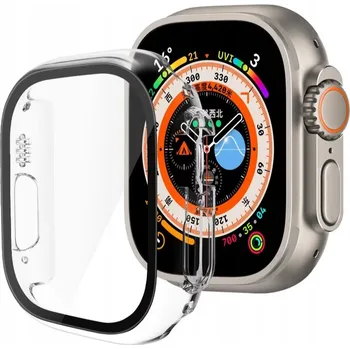 Pouzdro na mobilní telefon Pouzdro + Vestavěné Sklo / 2v1 / Ochranné pouzdro pro Apple Watch Ultra 1 / 2 49 mm