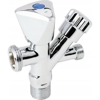 Instalatérský materiál Rohový ventil Granitan 1/2'' zawór do pralki zmywar kombi 1/2x3/4x3/8