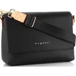Bugatti crossbody kabelka s klopou Ella Black 49662801 | P686416