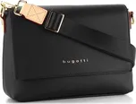 Bugatti crossbody kabelka s klopou Ella Black 49662801 | P686416