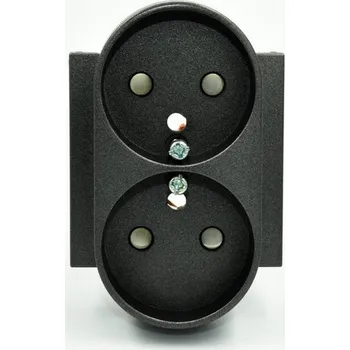 Elektrická zásuvka Elektrická zásuvka Efapel Elektrická Zásuvka šedá