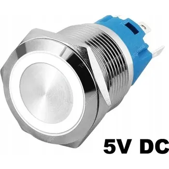 vypínač Bistabilní antivandal spínač ON/OFF 5V bílý