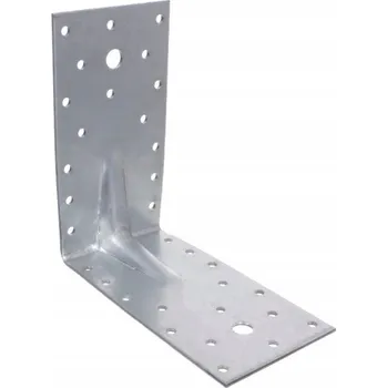 Úhloměr Úhelník spojovací zesílený 150x150x80x2,5mm 50 Ks prolisovaný tesařský