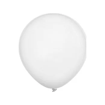 Balony Decomex pastelowe White 100szt