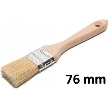 Malířský štětec Plochý štětec rovný Fibor 7,6 cm