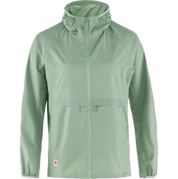větrovka dámská FJÄLLRÄVEN High Coast Wind Hoodie W Misty Green - XL